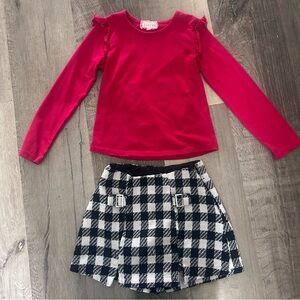 btween Matching Buffalo Plaid Set